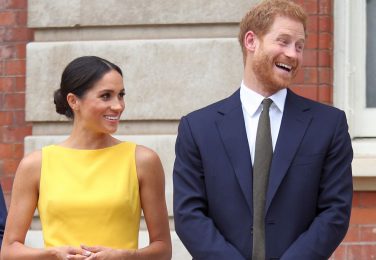 Cute toddler Plays With Duke of Sussex’s Beard